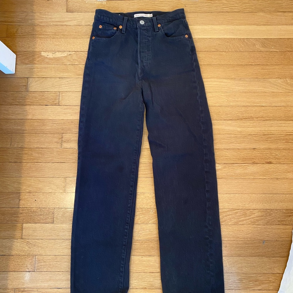 Levis Ribcage Straight Jeans